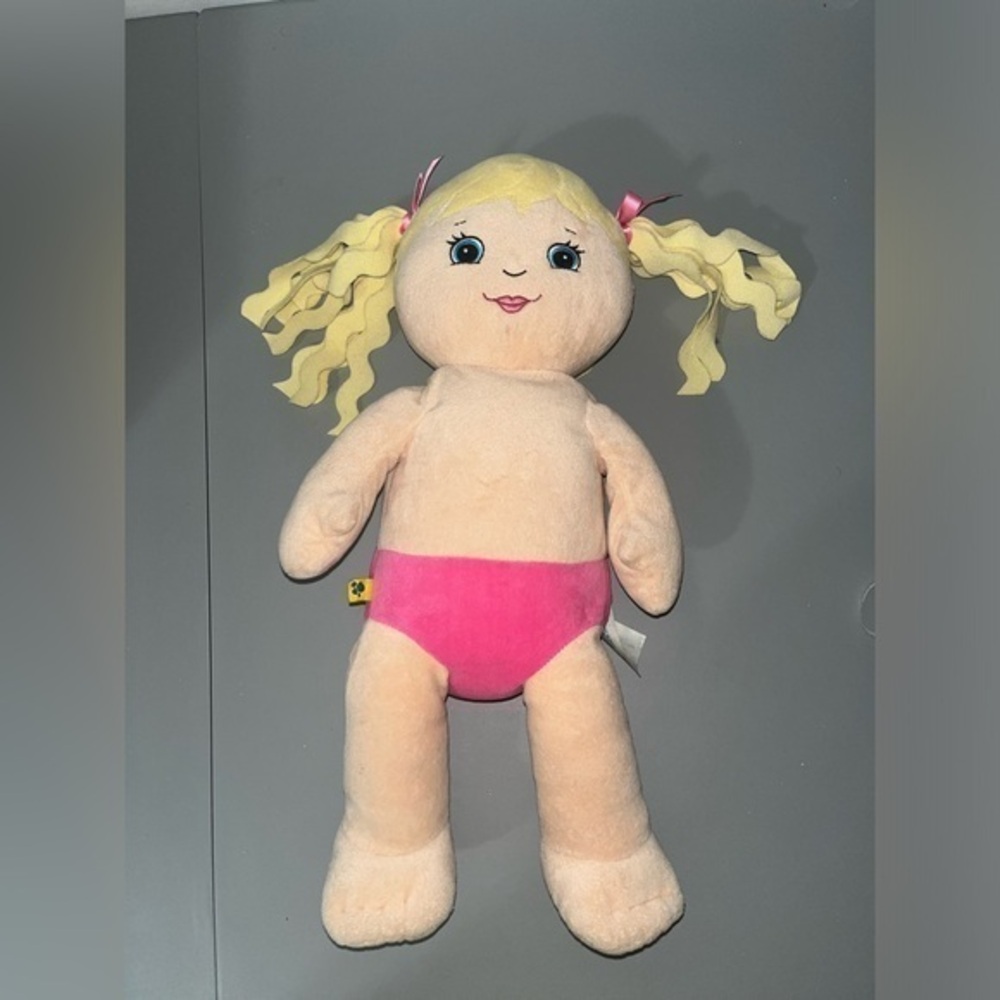 3/25$(Mix) Build A Bear Girl Plush Doll Friends 2B, Rare 17”